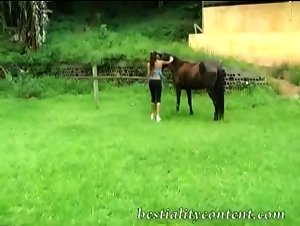 18 Teen fuck horse zoofilia Horse Sheila 1