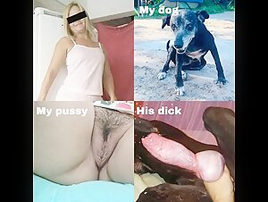 Hot girls and their dogs